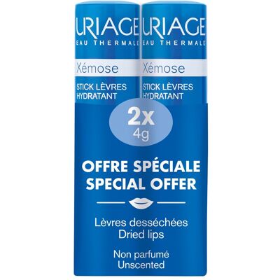 Uriage Duplo Stick Labial Hidratante Xémose . Uriage Duplo Stick Labial Hidratante Xémose .