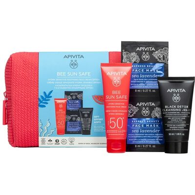 Crema Facial Apivita Hydra Sensitive SPF50+ - Piel sensible Crema Facial Apivita Hydra Sensitive SPF50+ - Piel sensible