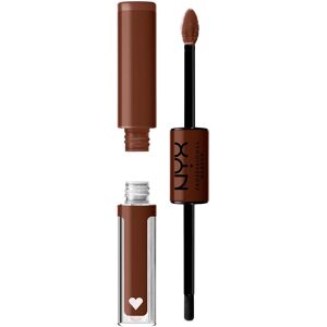 NYX Professional Makeup Brillo de Labios Alta Pigmentación Shine Loud vegano . Castaño NYX Professional Makeup Brillo de Labios Alta Pigmentación Shine Loud vegano . Castaño