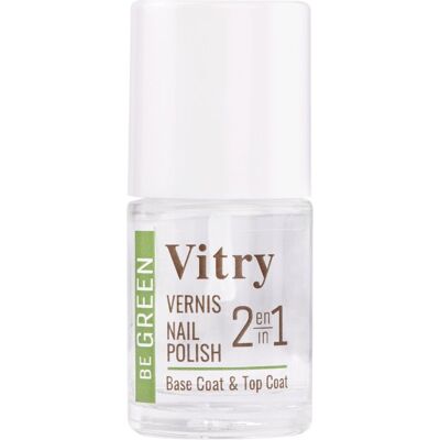 Vitry Esmalte Be Green 2 En 1 Base Coat & Top Coat . Vitry Esmalte Be Green 2 En 1 Base Coat & Top Coat .