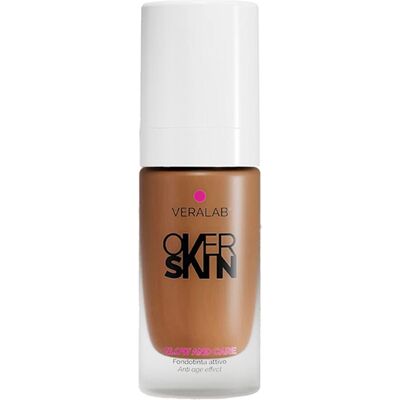 VERALAB Base de Maquillaje Glow And Care 30 ml Overskin. 12 PECAN - DEEP VERALAB Base de Maquillaje Glow And Care 30 ml Overskin. 12 PECAN - DEEP