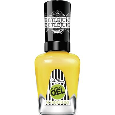 Esmalte de Uñas Sally Hansen Miracle Gel Beetlejuice - Duración Prolongada, Colores Vibrantes Esmalte de Uñas Sally Hansen Miracle Gel Beetlejuice - Duración Prolongada, Colores Vibrantes