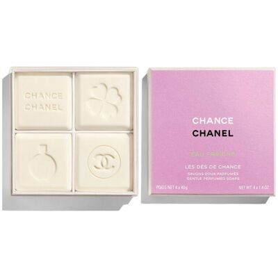Chanel Estuche Jabones Les Dés De Chance Eau Fraîche Edición Limitada. Chanel Estuche Jabones Les Dés De Chance Eau Fraîche Edición Limitada.