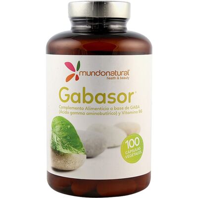Natural World Gabasor 100 Cápsulas - Suplemento alimenticio Natural World Gabasor 100 Cápsulas - Suplemento alimenticio
