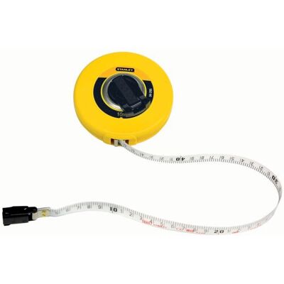 Stanley Cinta métrica estándar. (20 metros) Amarillo / Negro Stanley Cinta métrica estándar. (20 metros) Amarillo / Negro