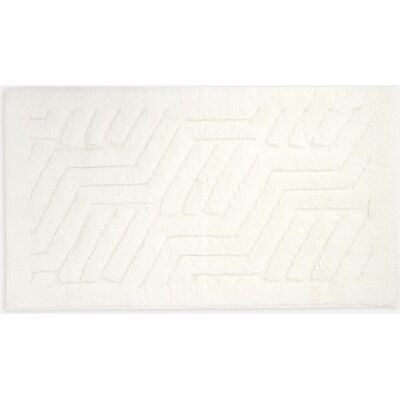 Graccioza Alfombra de baño Villari . (60 x 100 cm) Crudo Graccioza Alfombra de baño Villari . (60 x 100 cm) Crudo