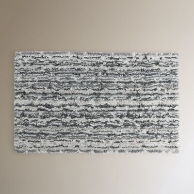 Graccioza Alfombra de baño algodón Porto . (50 x 80 cm) Gris Graccioza Alfombra de baño algodón Porto . (50 x 80 cm) Gris