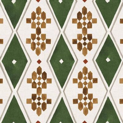 Coordonne Papel pintado Beldi Rugs de la colección Berber Coordonné. Verde Pistacho Coordonne Papel pintado Beldi Rugs de la colección Berber Coordonné. Verde Pistacho