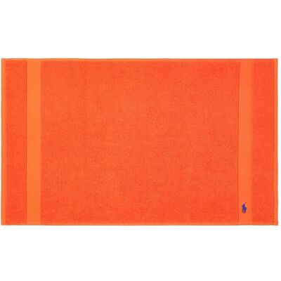 Ralph Lauren Home Alfombra de baño algodón Polo Player 24 . (55 x 90 cm) Naranja Ralph Lauren Home Alfombra de baño algodón Polo Player 24 . (55 x 90 cm) Naranja