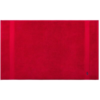Ralph Lauren Home Alfombra de baño algodón Polo Player 24 . (55 x 90 cm) Rojo Ralph Lauren Home Alfombra de baño algodón Polo Player 24 . (55 x 90 cm) Rojo