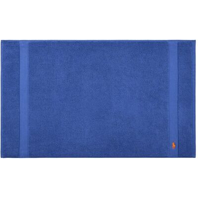 Ralph Lauren Home Alfombra de baño algodón Polo Player 24 . (55 x 90 cm) Azul iris Ralph Lauren Home Alfombra de baño algodón Polo Player 24 . (55 x 90 cm) Azul iris