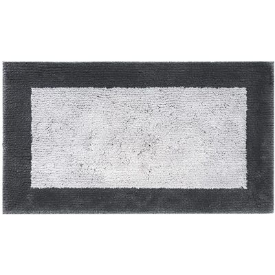 Graccioza Alfombra de baño Bicolore . (50 x 80 cm) Gris oscuro Graccioza Alfombra de baño Bicolore . (50 x 80 cm) Gris oscuro