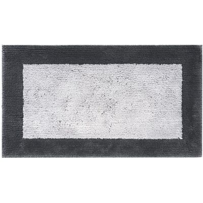 Graccioza Alfombra de baño Bicolore . (60 x 100 cm) Gris oscuro Graccioza Alfombra de baño Bicolore . (60 x 100 cm) Gris oscuro