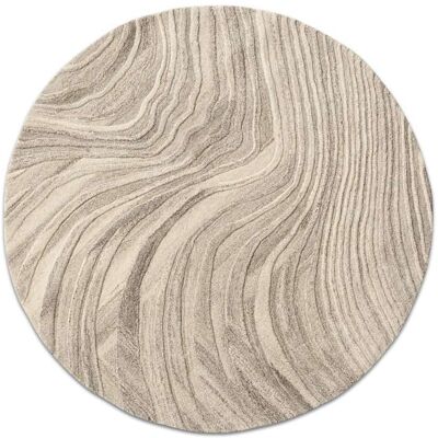 BoConcept Alfombra redonda Furrow . (Alfombra 150 cm diámetro) Gris BoConcept Alfombra redonda Furrow . (Alfombra 150 cm diámetro) Gris