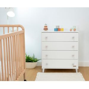 Micuna Cómoda 4 cajones CO-1247 STYLE. Blanco niño Micuna Cómoda 4 cajones CO-1247 STYLE. Blanco niño