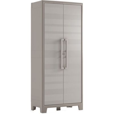 Keter Armario resina Escobero Gulliver Multispace 2 Puertas 80x44x182 cm. Arena Keter Armario resina Escobero Gulliver Multispace 2 Puertas 80x44x182 cm. Arena