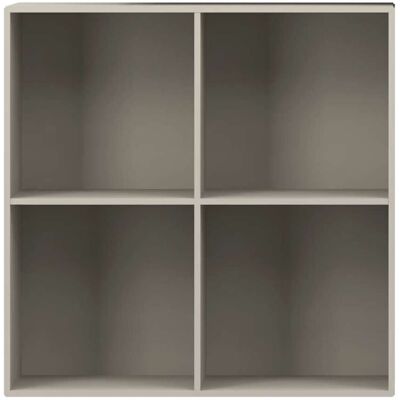 BoConcept Estantería de melamina lacada Como . Gris ceniza BoConcept Estantería de melamina lacada Como . Gris ceniza