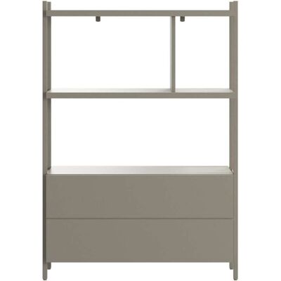BoConcept Estantería con cajón Calgary . (Mediana) Gris BoConcept Estantería con cajón Calgary . (Mediana) Gris