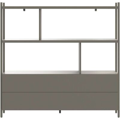 BoConcept Estantería con cajón Calgary . (Grande) Gris BoConcept Estantería con cajón Calgary . (Grande) Gris