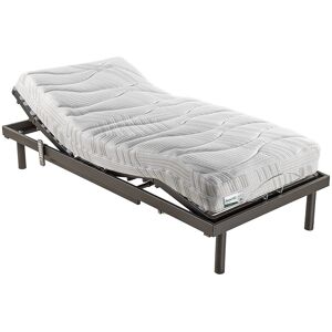 Pardo Conjunto de colchón de látex y base articulada con mando inalámbrico Pack Boreal . (Cama 80 x 190 cm) Negro Pardo Conjunto de colchón de látex y base articulada con mando inalámbrico Pack Boreal . (Cama 80 x 190 cm) Negro