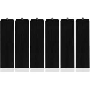 Lattoflex Juego de 6 patas Base Tapiz . (25 cm) Negro Lattoflex Juego de 6 patas Base Tapiz . (25 cm) Negro