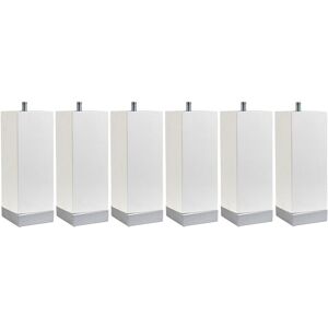 Lattoflex Juego de 6 patas Base Tapiz . (14 cm) Blanco Lattoflex Juego de 6 patas Base Tapiz . (14 cm) Blanco