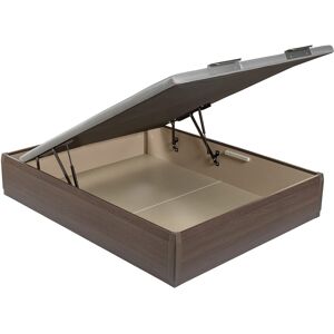 Lattoflex Canapé abatible de madera Box MDF . (Cama 150 x 200 cm) Wengué Lattoflex Canapé abatible de madera Box MDF . (Cama 150 x 200 cm) Wengué
