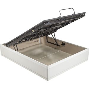 Lattoflex Canapé abatible de madera MDF articulado Box MDF Motion . (Cama 90 x 200 cm) Blanco Lattoflex Canapé abatible de madera MDF articulado Box MDF Motion . (Cama 90 x 200 cm) Blanco