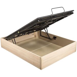 Lattoflex Canapé abatible de madera MDF articulado Box MDF Motion . (Cama 150 x 200 cm) Natural Lattoflex Canapé abatible de madera MDF articulado Box MDF Motion . (Cama 150 x 200 cm) Natural