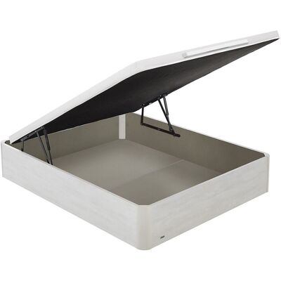 Flex Canapé abatible de madera 25 . (Cama 105 x 200 cm) Blanco veteado Flex Canapé abatible de madera 25 . (Cama 105 x 200 cm) Blanco veteado