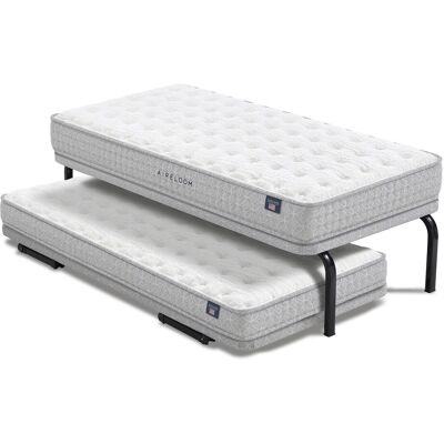 Aireloom Conjunto cama nido Rookie + pack 2 colchones infantil-juvenil Rookie V2 . (Cama 80 x 190 cm) Aireloom Conjunto cama nido Rookie + pack 2 colchones infantil-juvenil Rookie V2 . (Cama 80 x 190 cm)