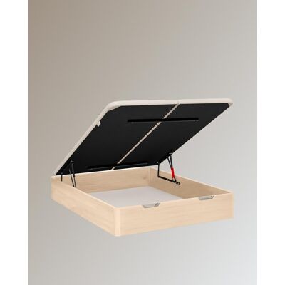 Sonpura Canapé abatible de madera con 2 tapas Stela 3D . (Cama 135 x 200 cm) Natural Sonpura Canapé abatible de madera con 2 tapas Stela 3D . (Cama 135 x 200 cm) Natural