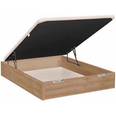 Sonpura Canapé abatible de madera Stela 3D . (Cama 135 x 190 cm) Nogal Sonpura Canapé abatible de madera Stela 3D . (Cama 135 x 190 cm) Nogal