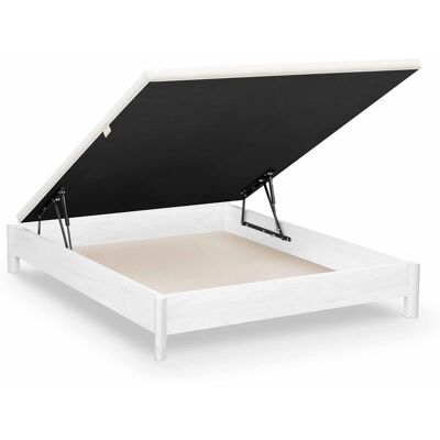 Sonpura Canapé abatible de madera Loto . (Cama 105 x 200 cm) Ártico Sonpura Canapé abatible de madera Loto . (Cama 105 x 200 cm) Ártico