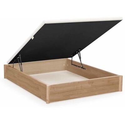Sonpura Canapé abatible de madera Amara . (Cama 105 x 200 cm) Nogal Sonpura Canapé abatible de madera Amara . (Cama 105 x 200 cm) Nogal
