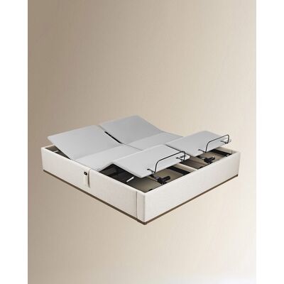 Lattoflex Canapé abatible articulado tapizado en tela Box Dekor Motion . (Cama 180 x 200 cm) Arena oscuro Lattoflex Canapé abatible articulado tapizado en tela Box Dekor Motion . (Cama 180 x 200 cm) Arena oscuro