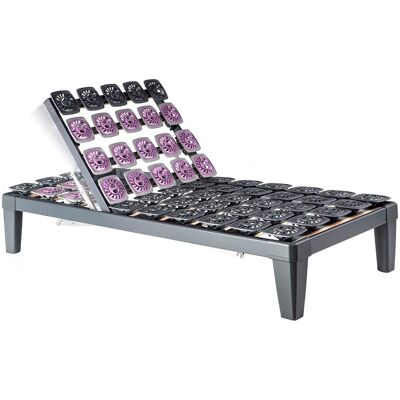 Tempur Somier platos articulado ® Matic 2 Motores. (Cama 105 x 190 cm) Gris Tempur Somier platos articulado ® Matic 2 Motores. (Cama 105 x 190 cm) Gris