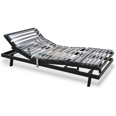 Pardo Somier metálico articulado con patas Ergos V2 . (Cama 135 x 180 cm) Pardo Somier metálico articulado con patas Ergos V2 . (Cama 135 x 180 cm)