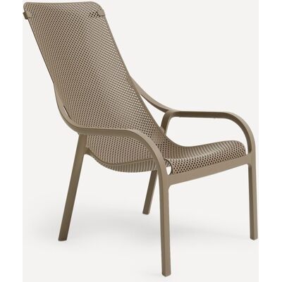 Silla de exterior Nardi Net Lounge - Apilable y resistente a UV Silla de exterior Nardi Net Lounge - Apilable y resistente a UV
