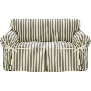 El Corte Inglés Funda con lazos para sofá Superior . (Sofá de 1 plaza) Gris Topo El Corte Inglés Funda con lazos para sofá Superior . (Sofá de 1 plaza) Gris Topo