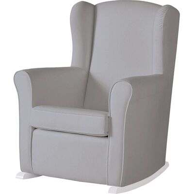 Micuna Butaca Mecedora de lactancia reclinable Nanny Relax. Gris claro niño Micuna Butaca Mecedora de lactancia reclinable Nanny Relax. Gris claro niño
