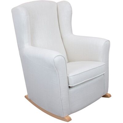 Micuna Butaca Mecedora de lactancia reclinable Nanny Relax. Blanco Natural niño Micuna Butaca Mecedora de lactancia reclinable Nanny Relax. Blanco Natural niño