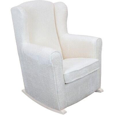 Micuna Butaca Mecedora de lactancia reclinable Nanny Relax. Blanco niño Micuna Butaca Mecedora de lactancia reclinable Nanny Relax. Blanco niño