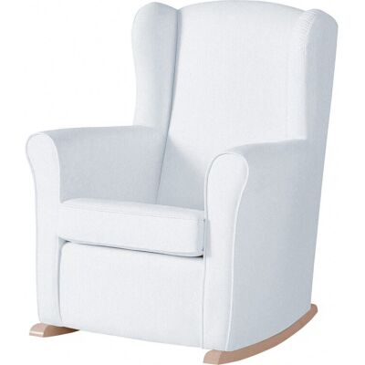 Micuna Butaca Mecedora de lactancia reclinable Nanny Relax. Blanco Natural niño Micuna Butaca Mecedora de lactancia reclinable Nanny Relax. Blanco Natural niño