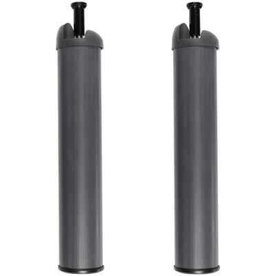 Pikolin Juego de 2 patas Fiber Plus . (26 cm) Gris Pikolin Juego de 2 patas Fiber Plus . (26 cm) Gris