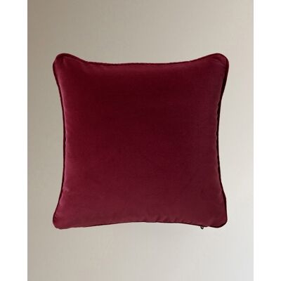 Yves Delorme Funda de cojín Divan . Rojo Yves Delorme Funda de cojín Divan . Rojo