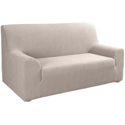 Basics El Corte Inglés Funda ajustable para sofá Nilo . (Sofá de 1 plaza) Tostado Basics El Corte Inglés Funda ajustable para sofá Nilo . (Sofá de 1 plaza) Tostado