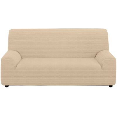 El Corte Inglés Funda ajustable para sofá Otoman . (Sofá de 2 plazas) Natural El Corte Inglés Funda ajustable para sofá Otoman . (Sofá de 2 plazas) Natural