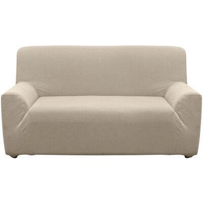 El Corte Inglés Funda ajustable para sofá Valaquia . (Sofá de 2 plazas) Beige El Corte Inglés Funda ajustable para sofá Valaquia . (Sofá de 2 plazas) Beige