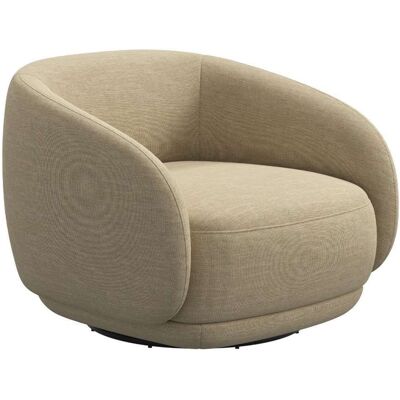 BoConcept Butaca giratoria Bolzano tela Nani . Natural BoConcept Butaca giratoria Bolzano tela Nani . Natural